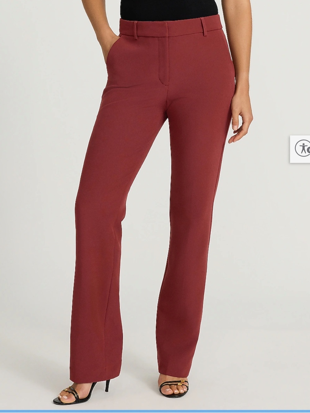 Express Editor Mid Rise Boot Cut Pant in Signature Stretch | Fall Pant